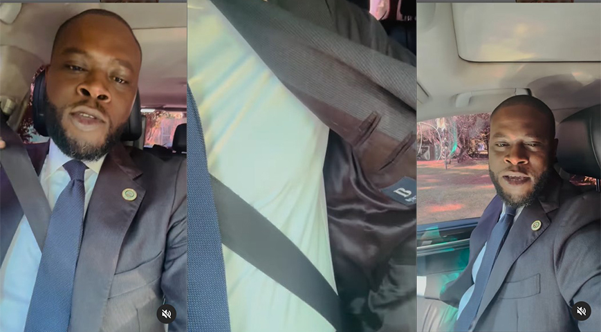 How Sakaja’s seat-belt video turned into viral necktie maintenance lesson